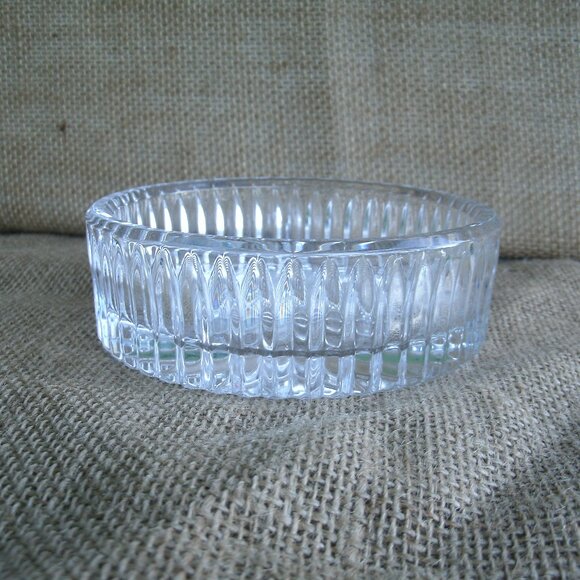 Vintage Waterford Lead Crystal Wine Bottle Coaster - Picture 5 of 13